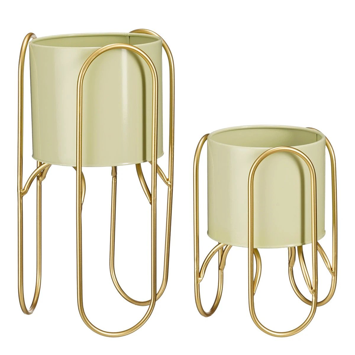 Flowerpot inside Danube Light green by Mica Decorations