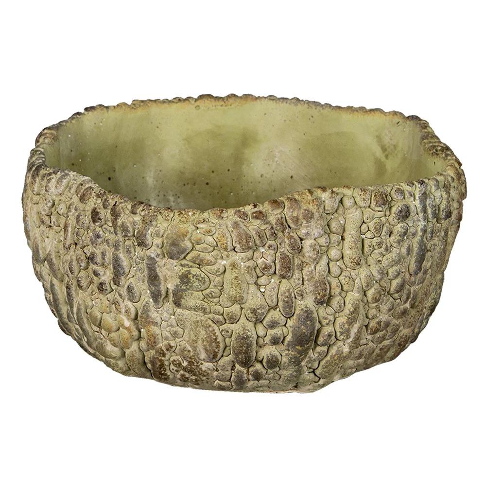Flower pot 22x21x11 cm by Clayre & Eef.