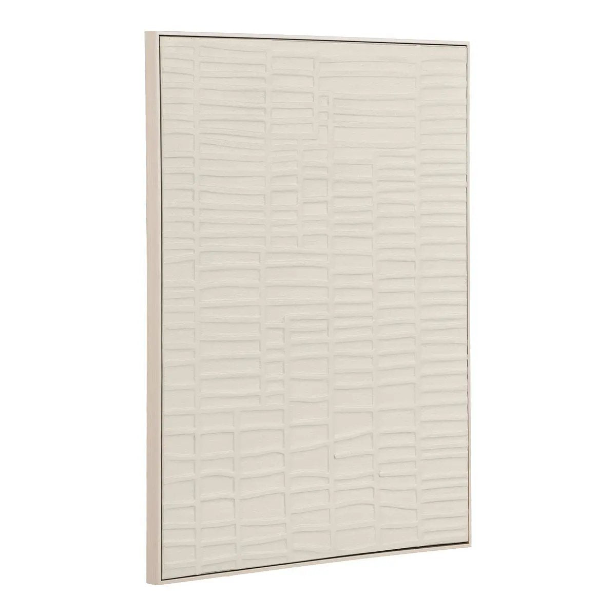 Ena Relief Wall decoration, beige, 60x80 cm by EMIRELLE