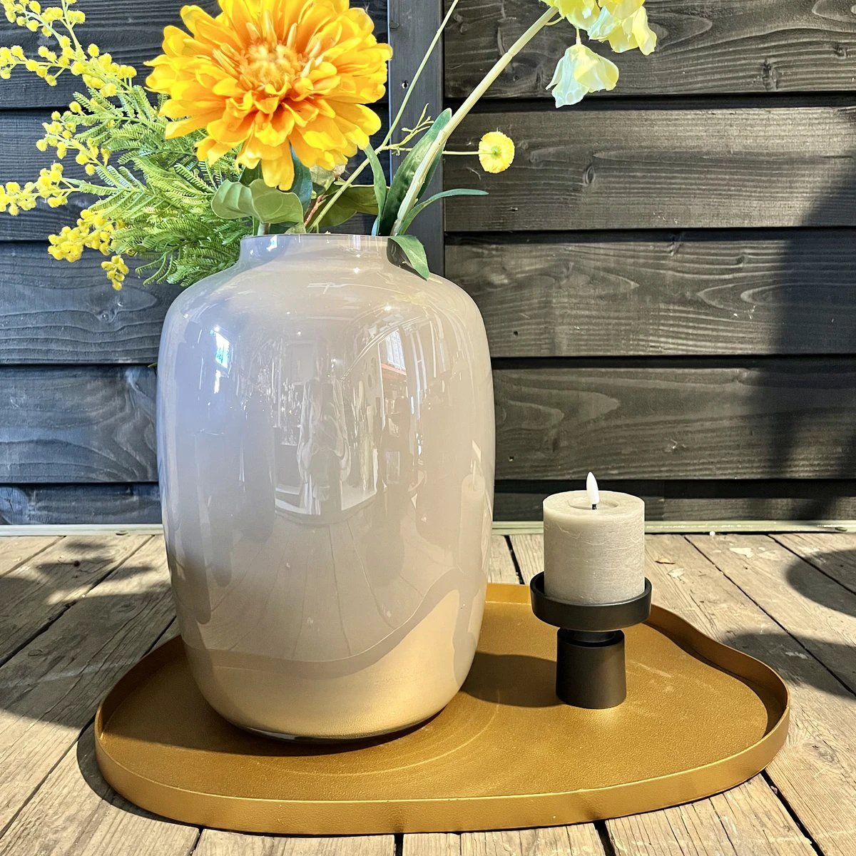 Dienblad - Bariri Gold by Vase The World