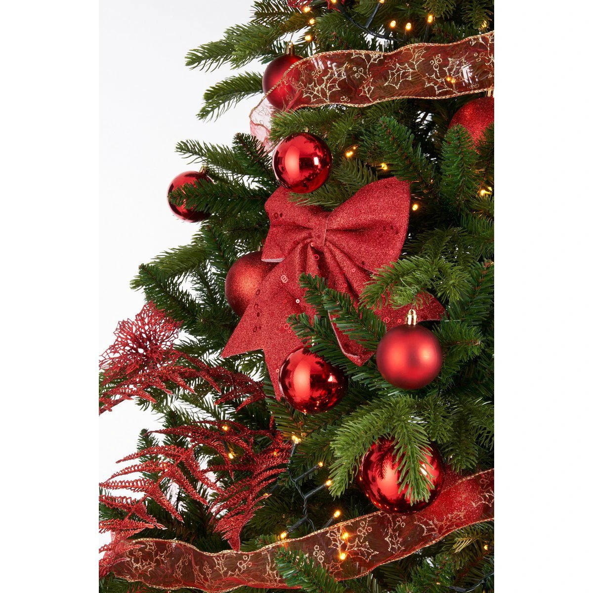 Weihnachtskugel-Set Rot von House of Seasons
