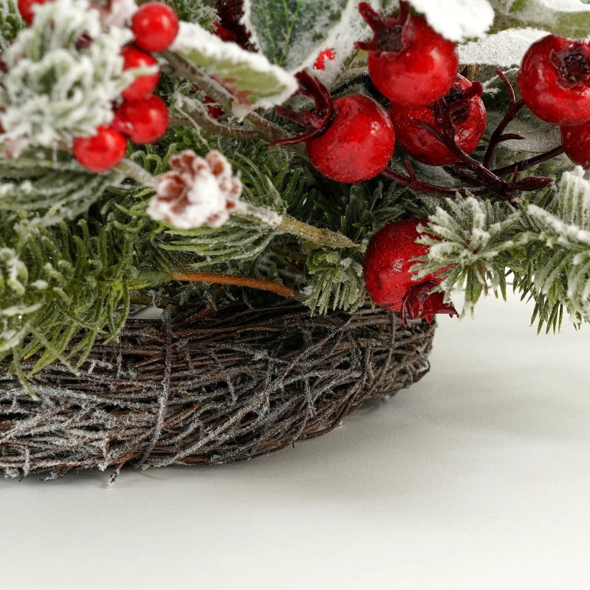 Christmas wreath Belfort Green by House of Seasons