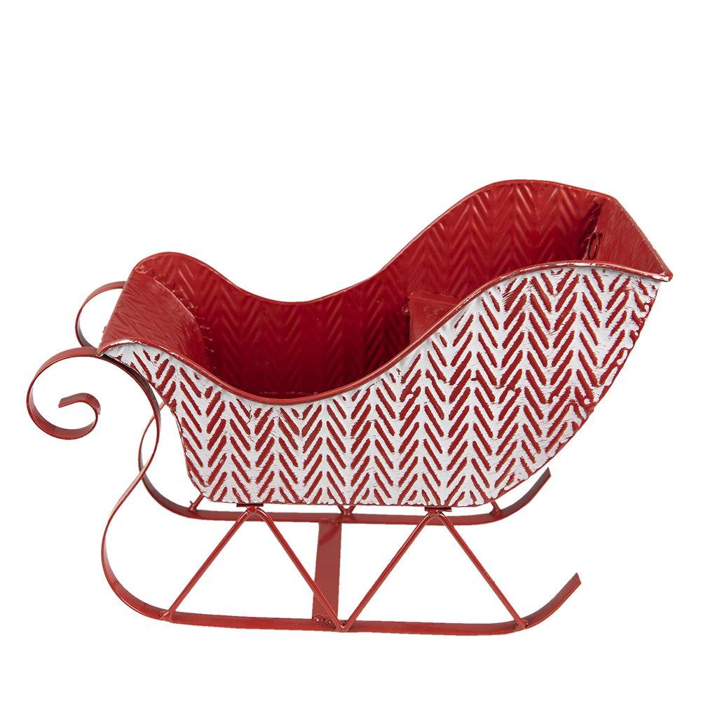 Decoration sleigh 32x15x24 cm by Clayre & Eef.
