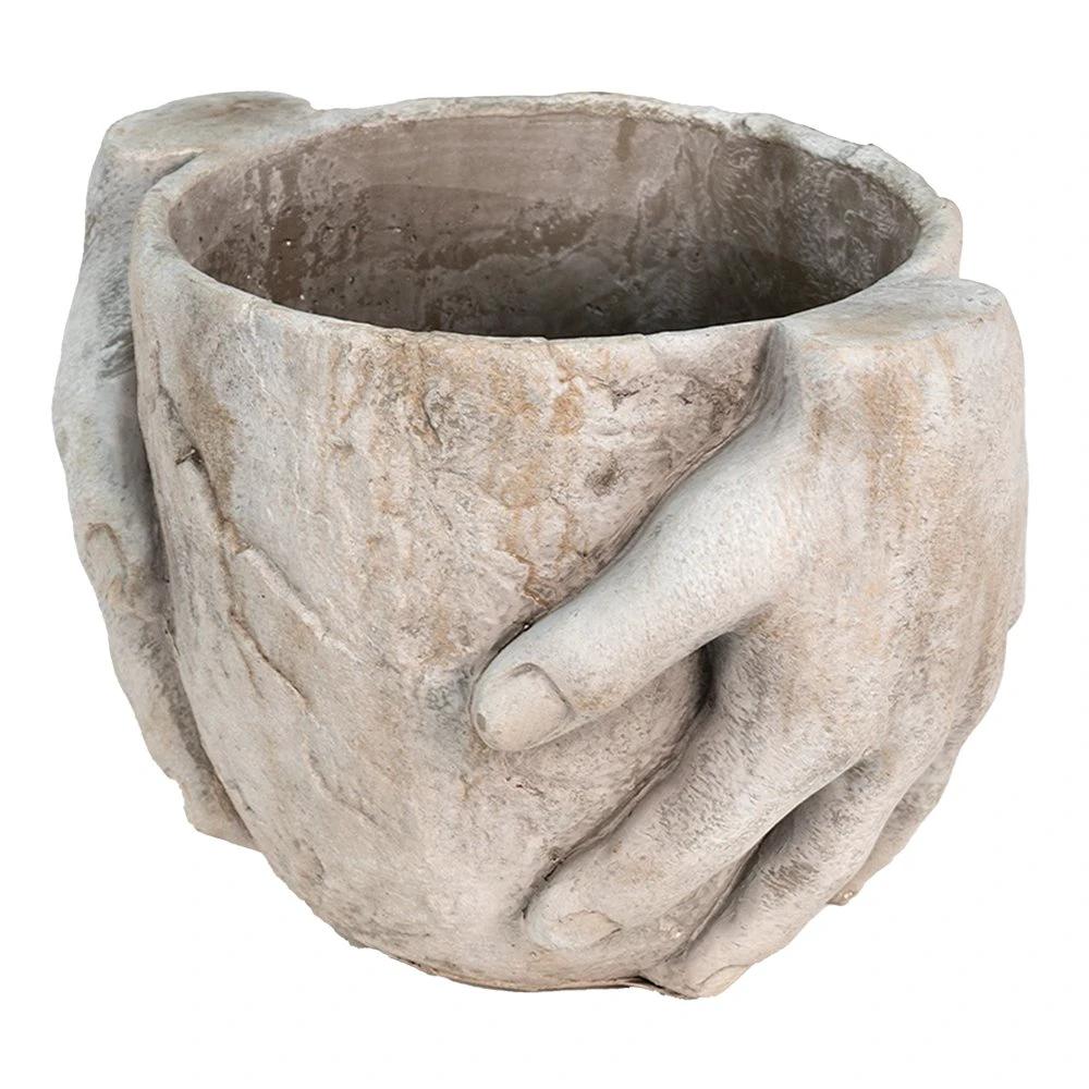 Bloempot 25x18x17 cm by Clayre & Eef.