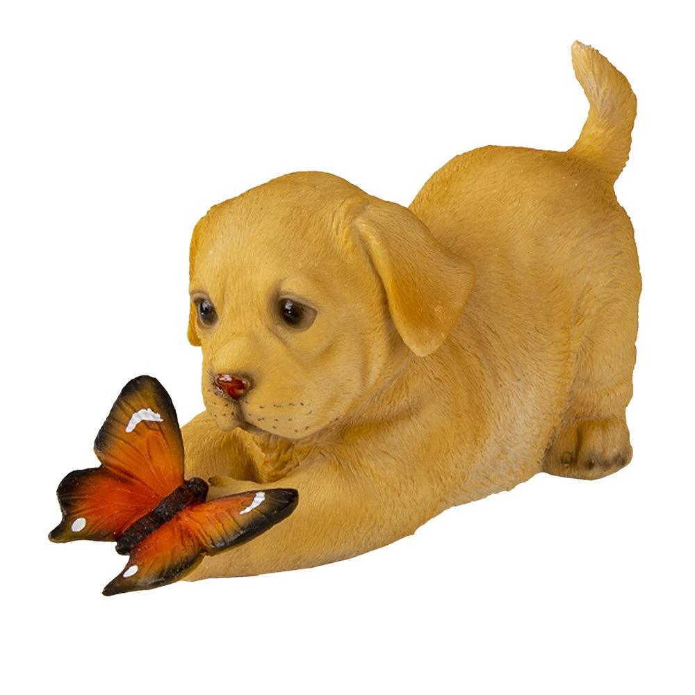 Decoration dog 20x8x11 cm by Clayre & Eef.