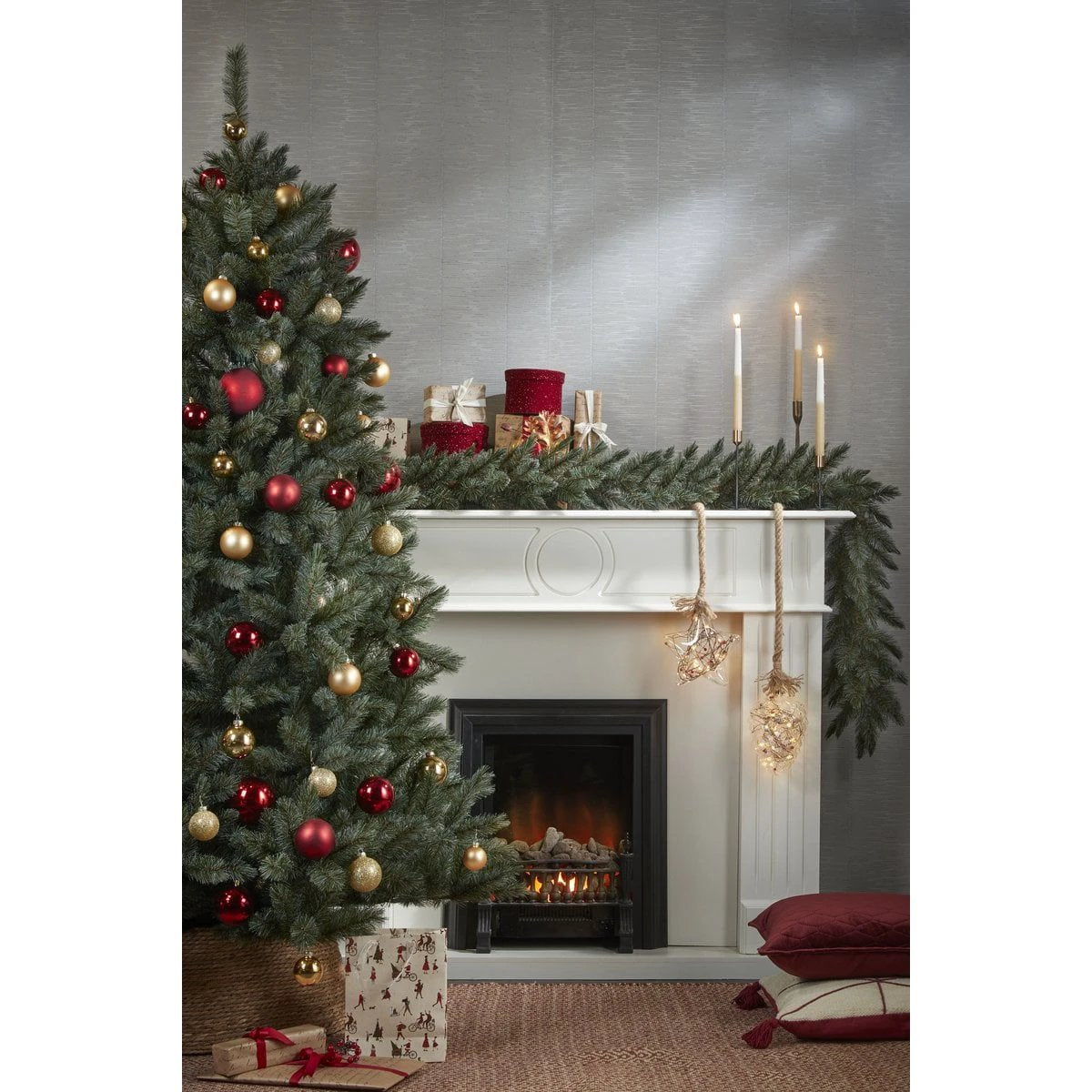 Weihnachtsbaumdecke Braun von House of Seasons