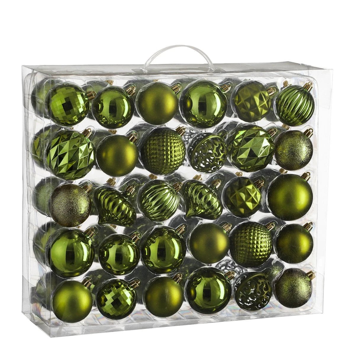 Christmas ball set Dark brown by House of Seasons