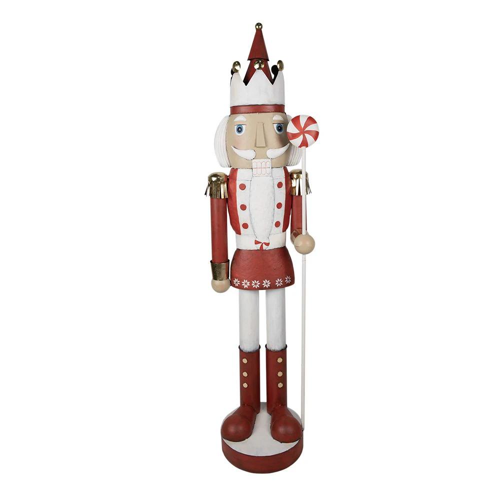 Decoration nutcracker 43x36x170 cm by Clayre & Eef.