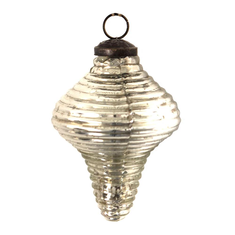 Weihnachtskugel Ø 7x9 cm von Clayre & Eef.