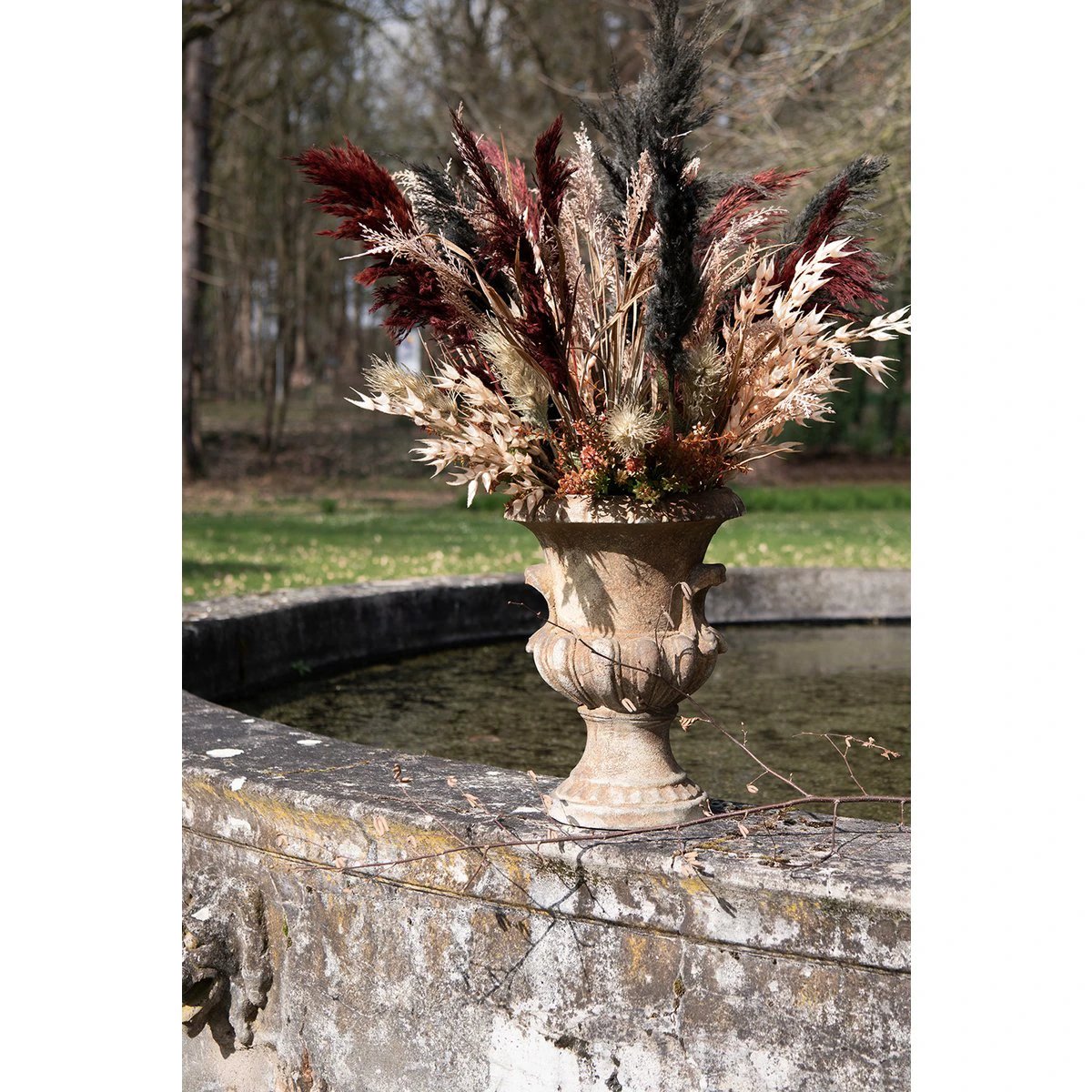 Dried flowers bamboo 100 cm (10) by Clayre & Eef.