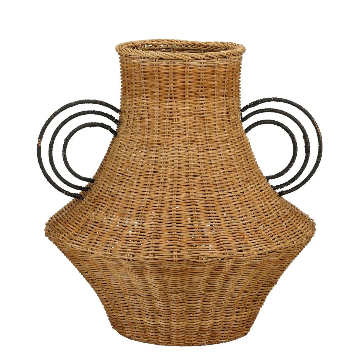 Decorative vase Fabiola Light brown by Mica Decorations