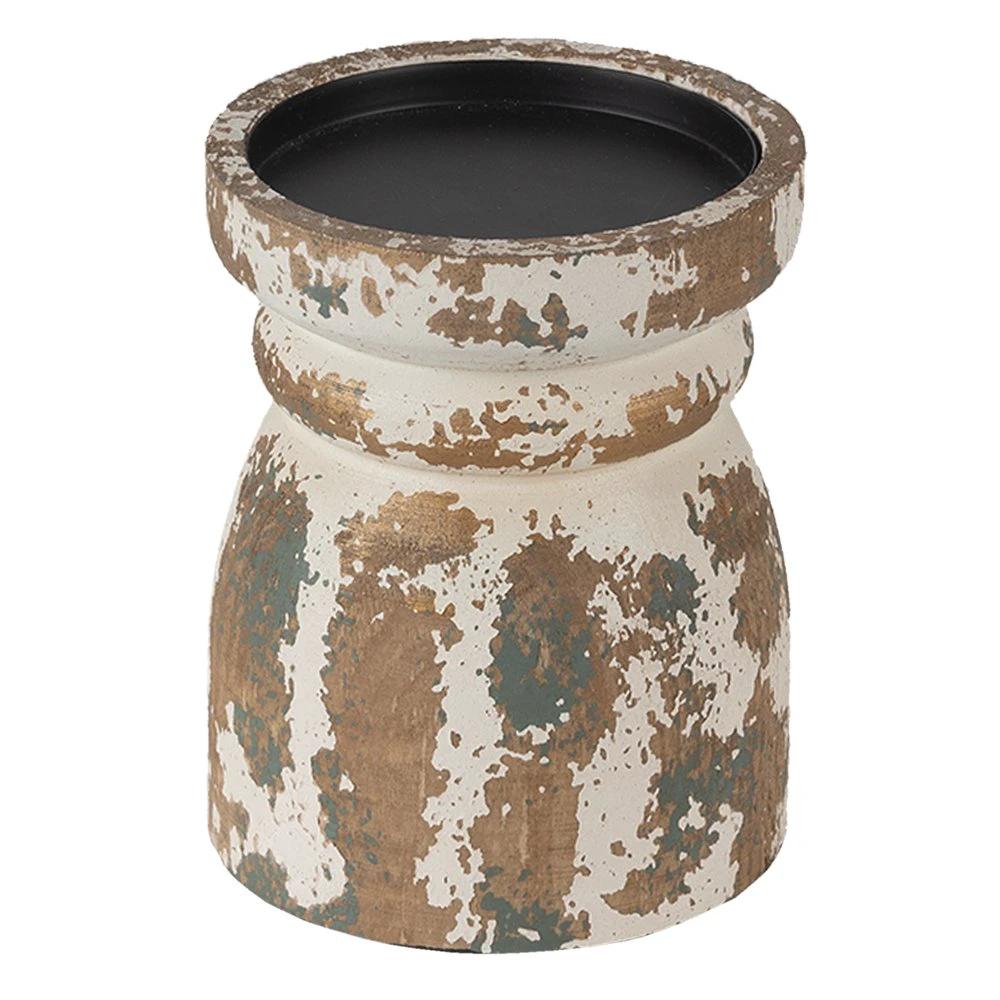 Candlestick Ø 12x15 cm by Clayre & Eef.