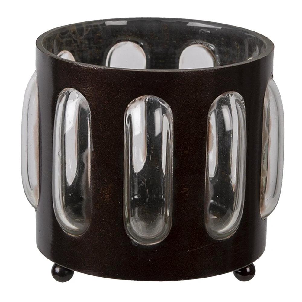 Tealight holder Ø 11x13 cm by Clayre & Eef.