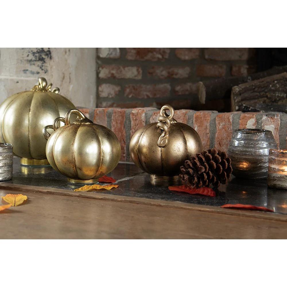 Decoration Pumpkin Ø 21x22 cm by Clayre & Eef.