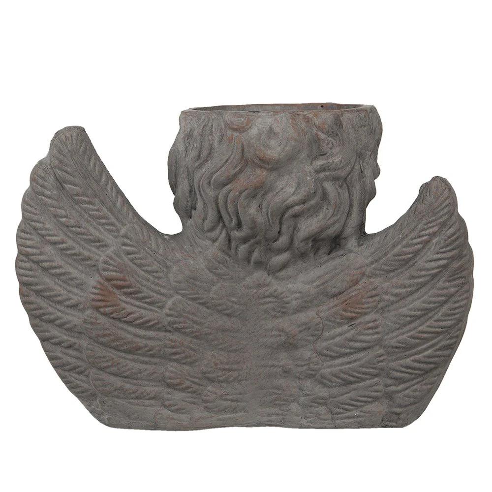 Flower pot angel 30x13x20 cm by Clayre & Eef.