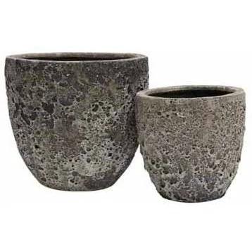 Plantenpot - Laki oceanic coral set Ø36/25 x H34/25 cm - (set van 2) by Vase The World