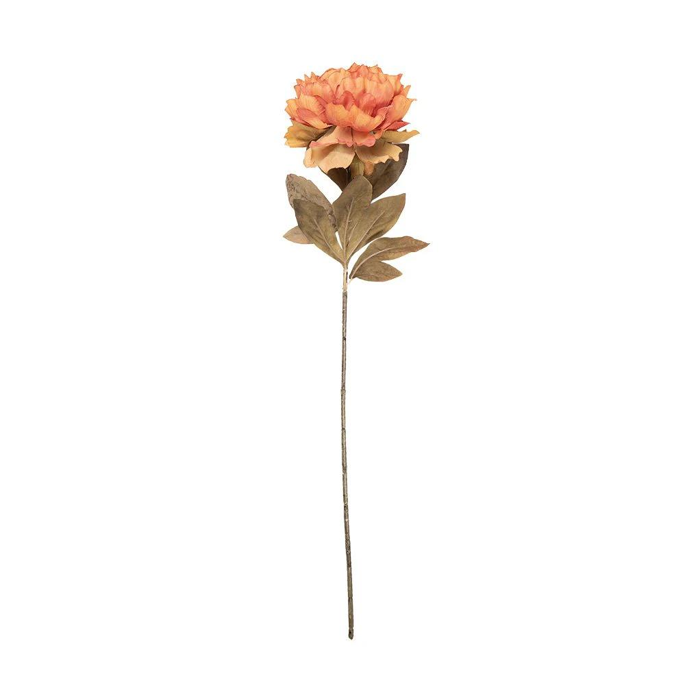 Artificial flower 70 cm orange plastic by Clayre & Eef.