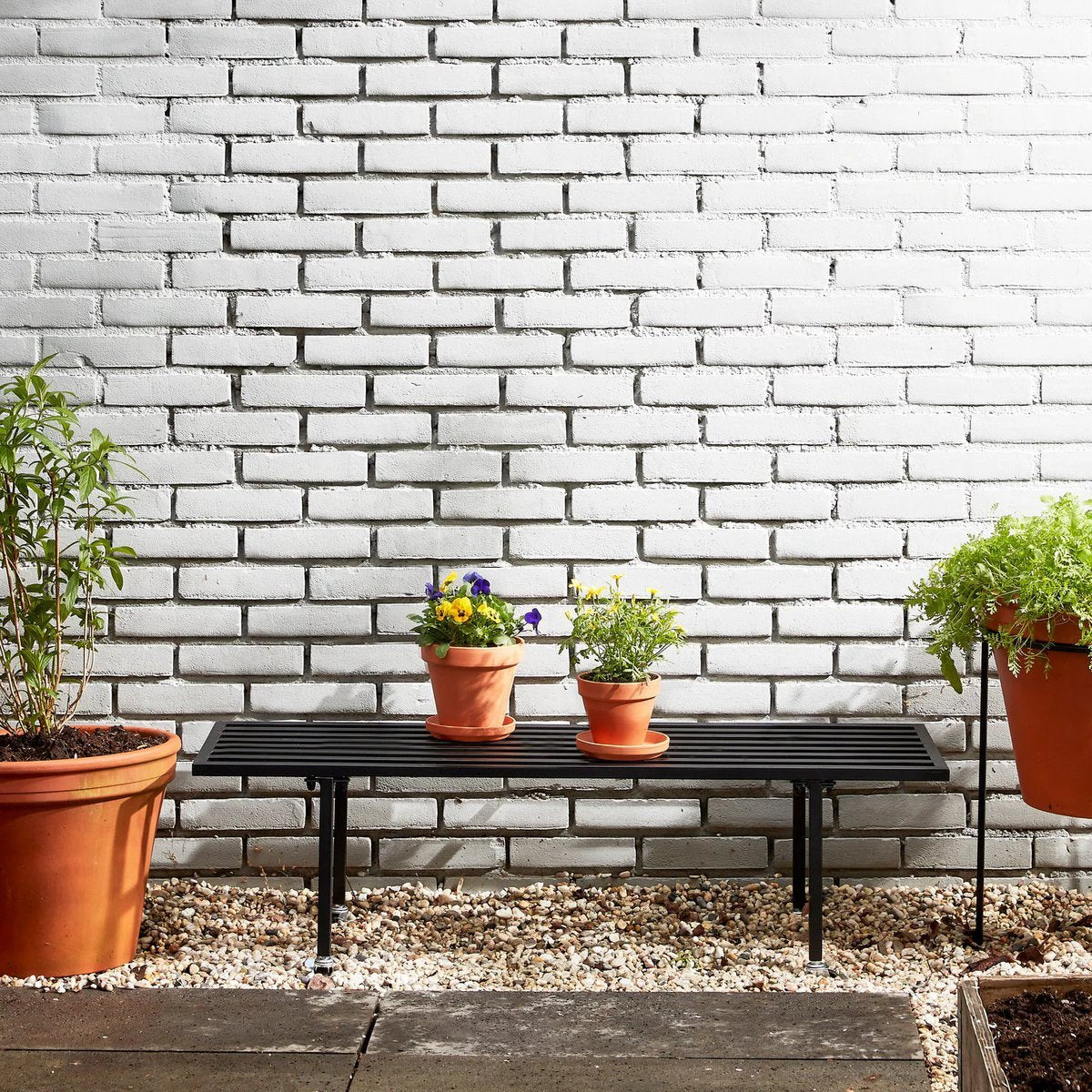 Outdoor plant table Greenrax Black by Mica Decorations