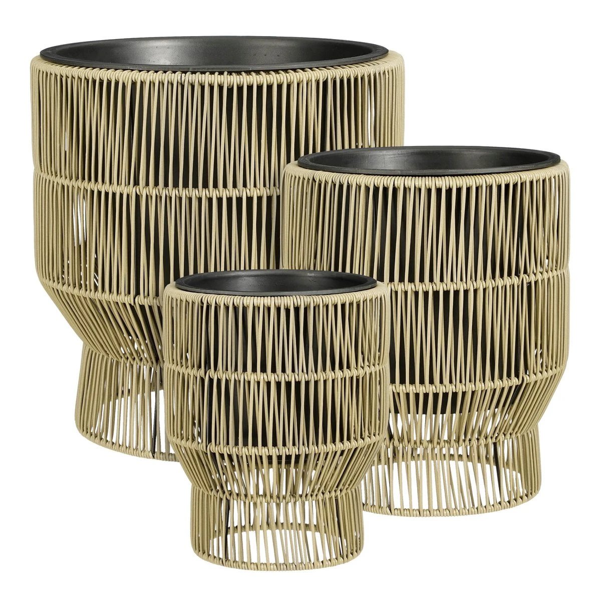 Flowerpot outside Peta Green by Mica Decorations
