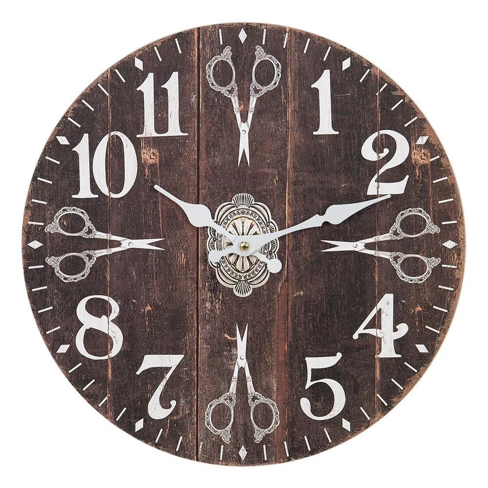 Wanduhr Ø 34x4 cm / 1xAA von Clayre & Eef.
