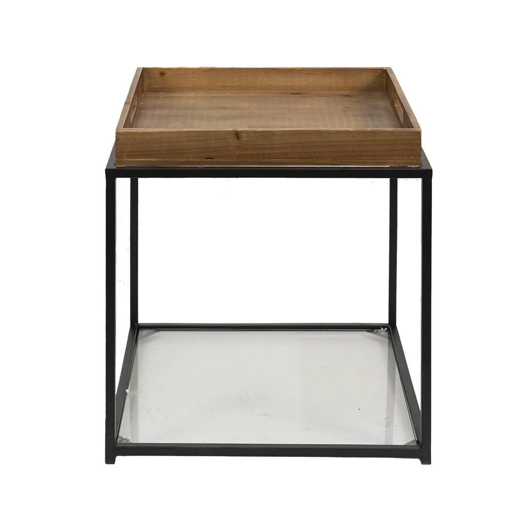 Side table 44x44x45 cm by Clayre & Eef.