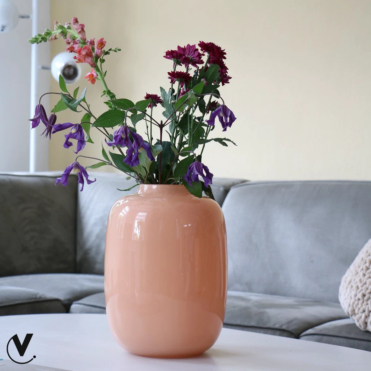 Vaas - Artic pastel peach by Vase The World