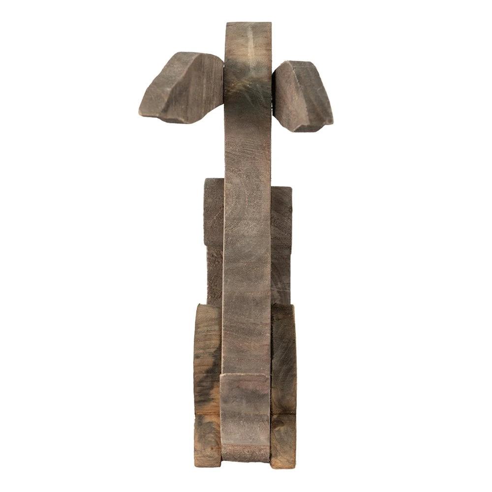 Decoration statue rabbit 28x11x33 cm by Clayre & Eef.
