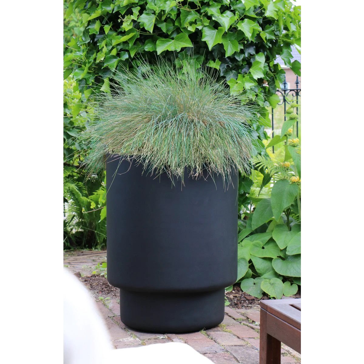 Plantenpot - Almstok big black by Vase The World