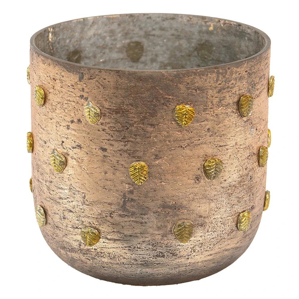 Tealight holder Ø 13x13 cm by Clayre & Eef.