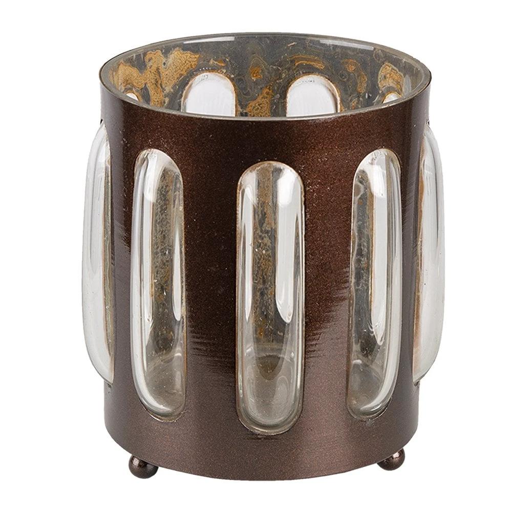 Tealight holder Ø 14x13 cm by Clayre & Eef.