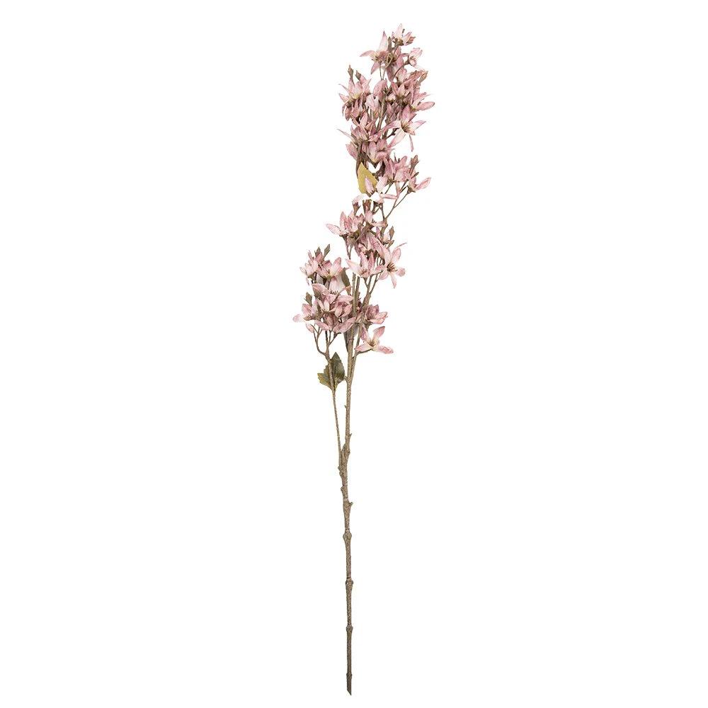 Artificial flower 95 cm pink plastic by Clayre & Eef.