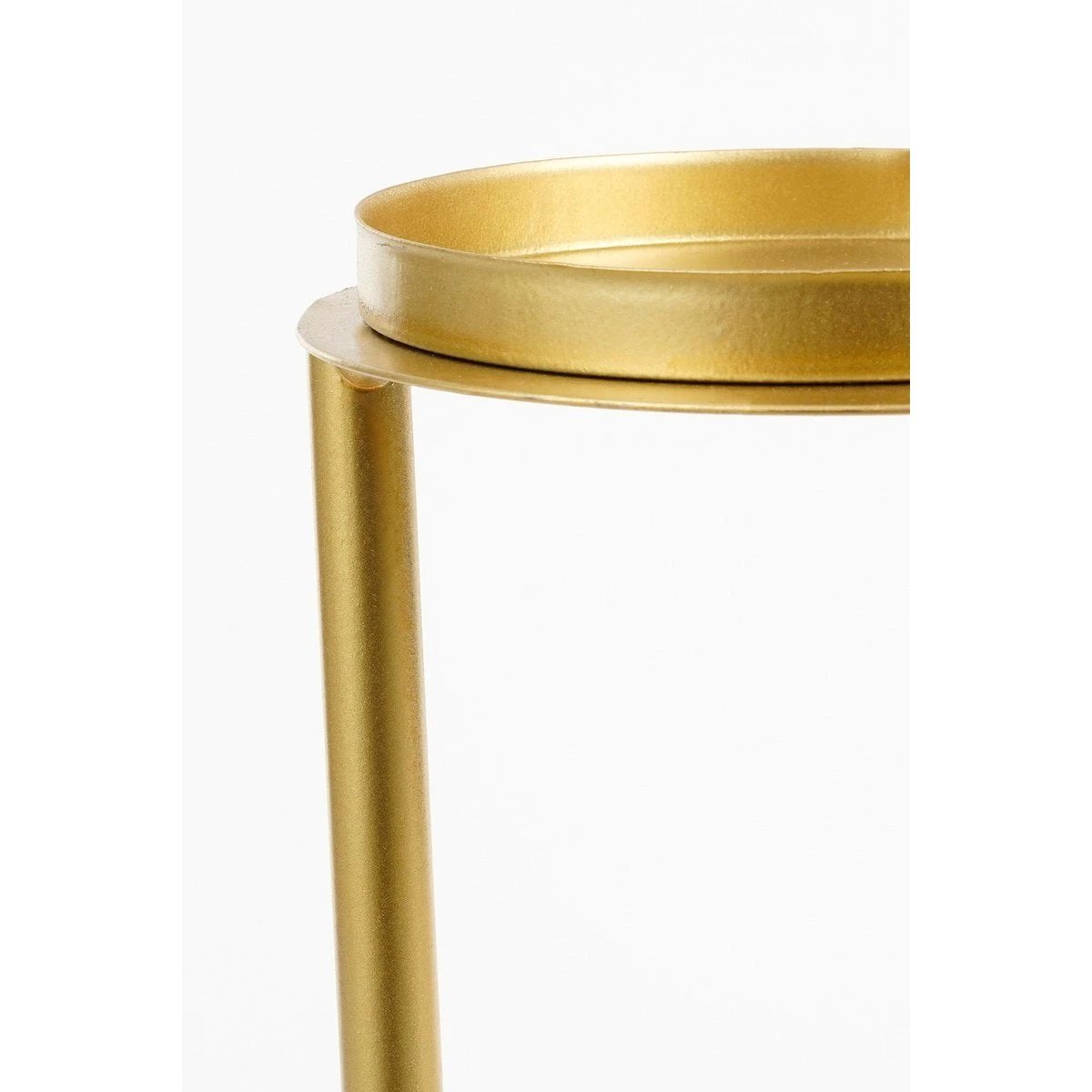 Candlestick Aletta Gold by Mica Decorations