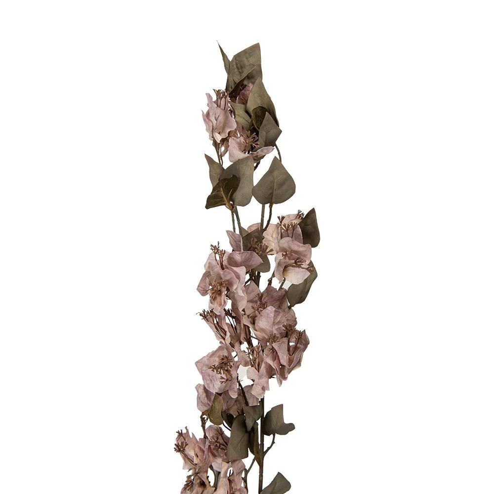 Artificial flower 110 cm pink plastic by Clayre & Eef.