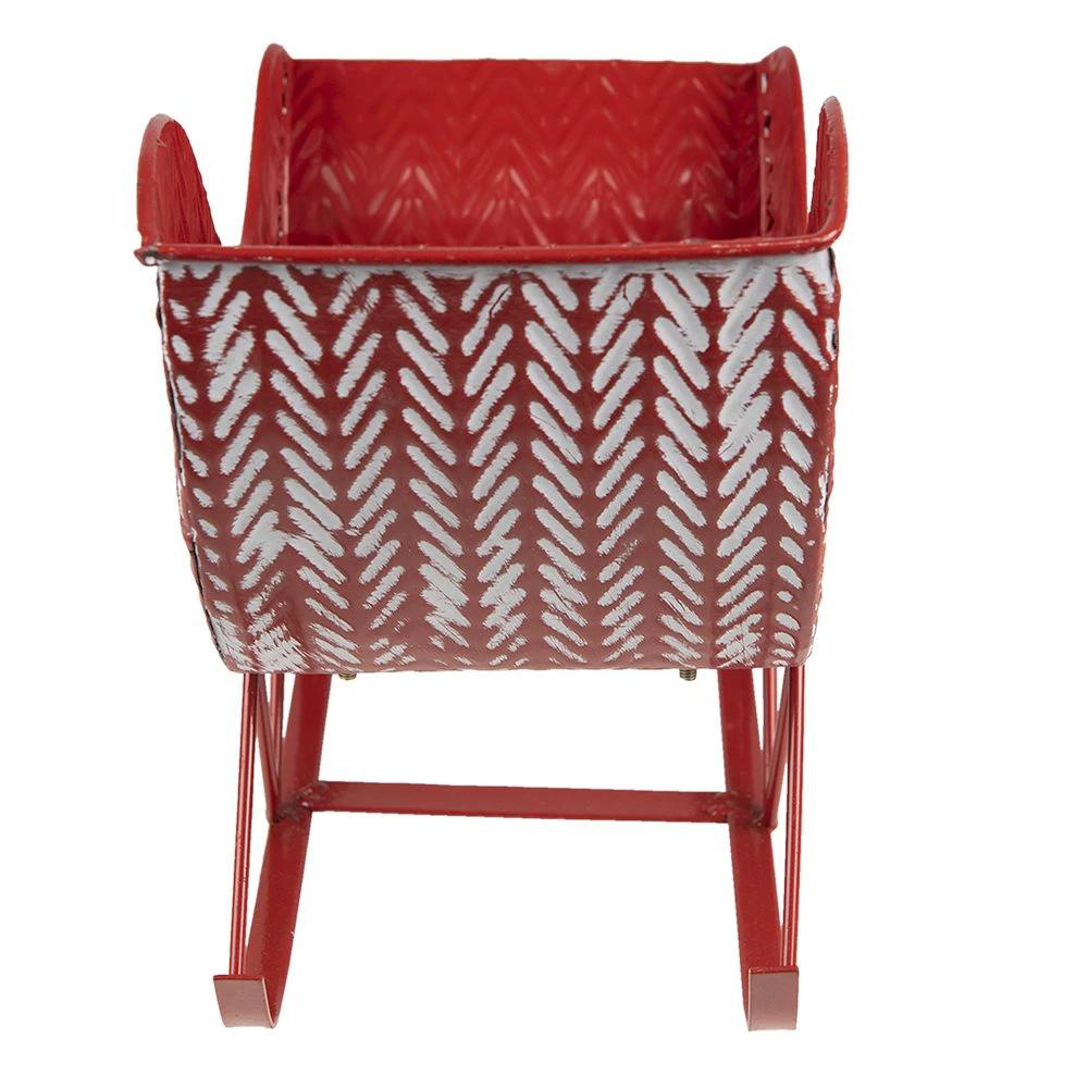 Decoration sleigh 32x15x24 cm by Clayre & Eef.
