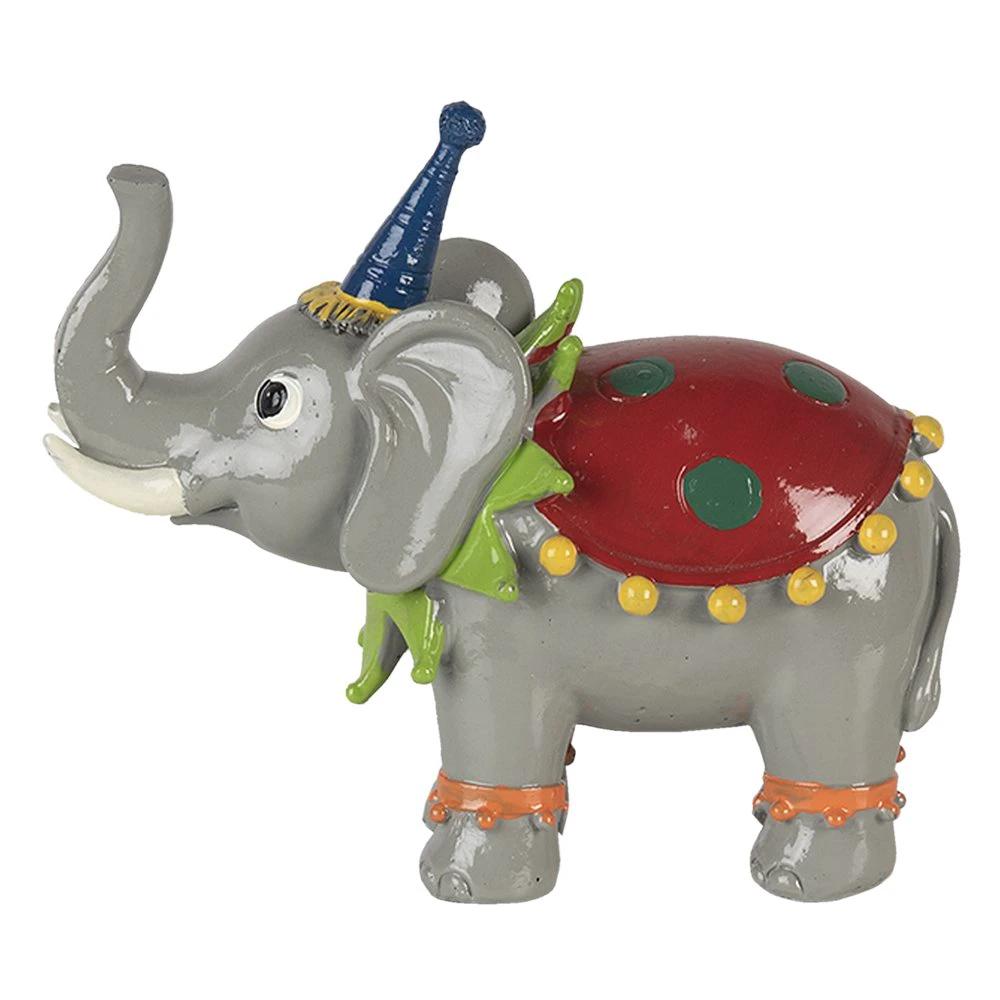 Deko-Elefant 13x6x11 cm von Clayre & Eef.