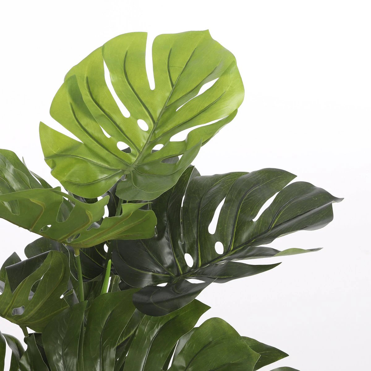 Artificial plant Monstera green by Mica Decorations