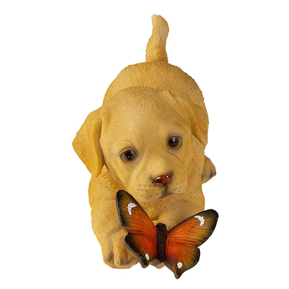 Decoration dog 20x8x11 cm by Clayre & Eef.