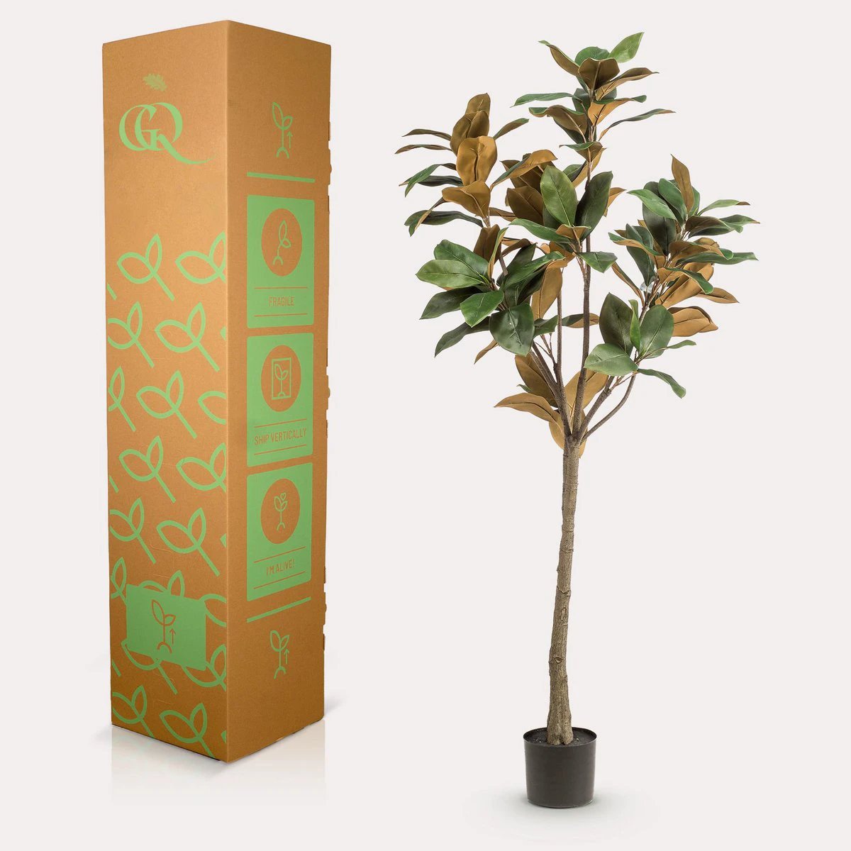 Artificial plant - Magnolia Grandiflora - 150 cm by Green boutiQ