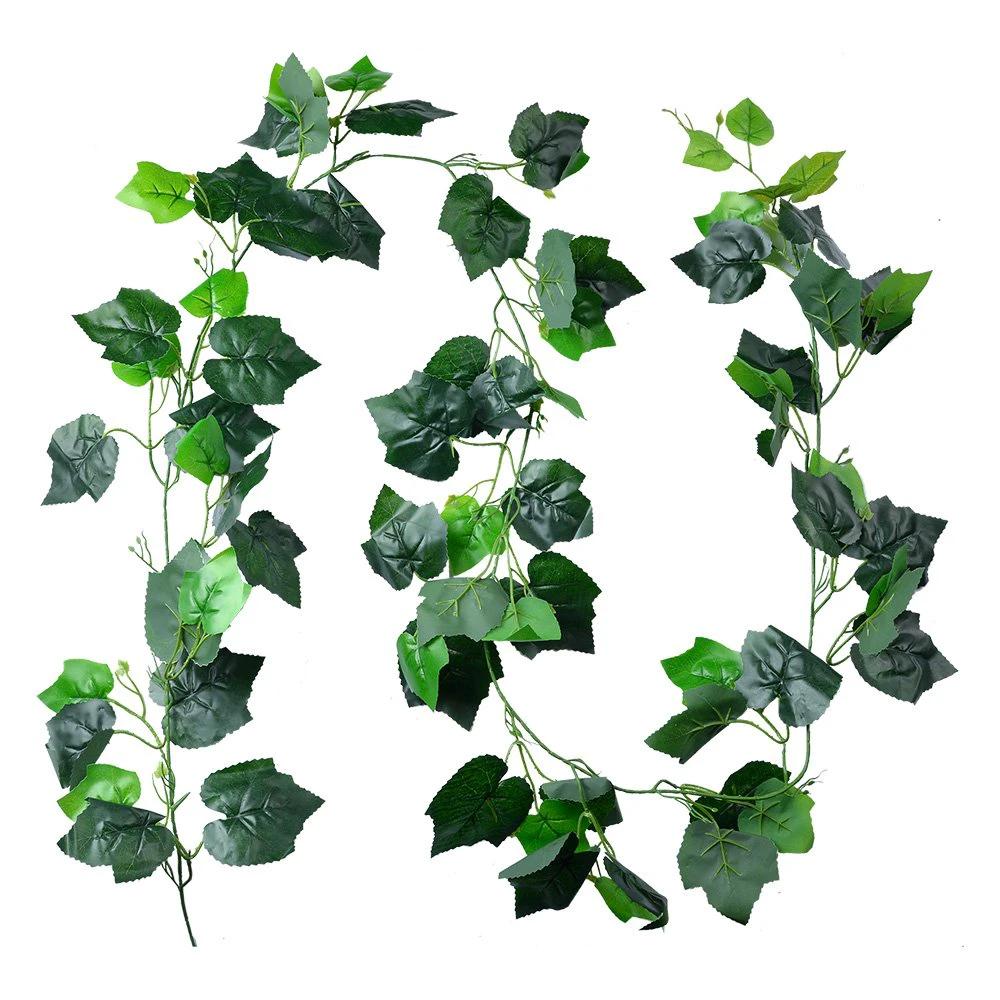 Kunstplant 20x10x220 cm Groen Kunststof by Clayre & Eef.