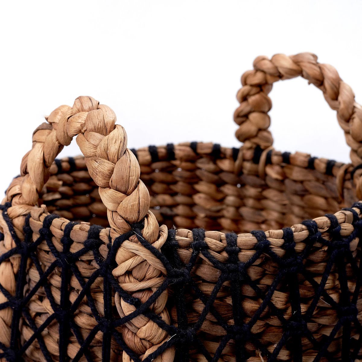 Laundry Basket PRAYA | Plant Basket made from Water Hyacinth by Soeji
