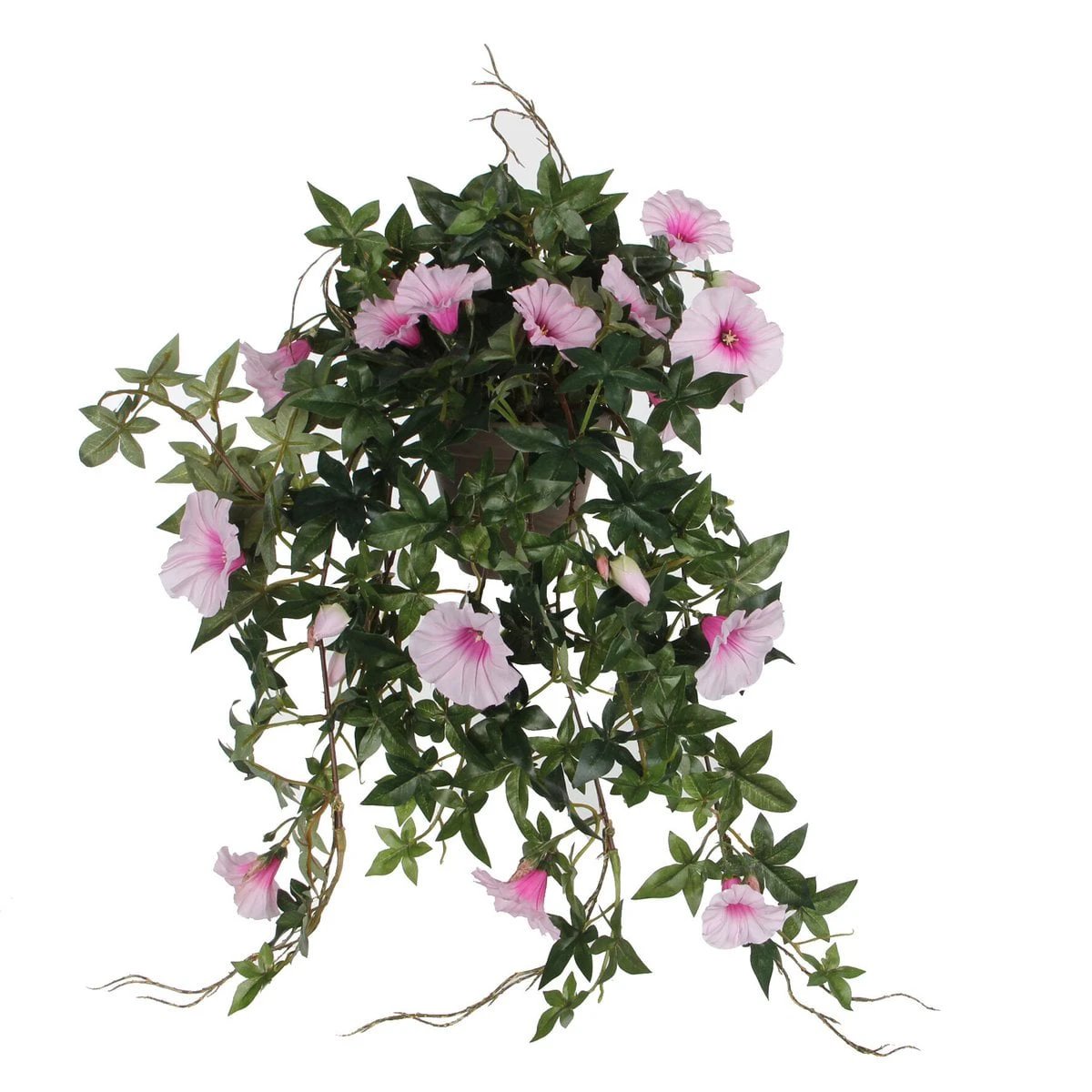 Artificial hanging plant Pink by Mica Decorations