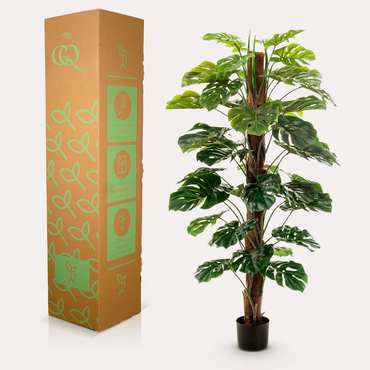 Monstera deliciosa – Kunstpflanze – 150 cm von Green boutiQ