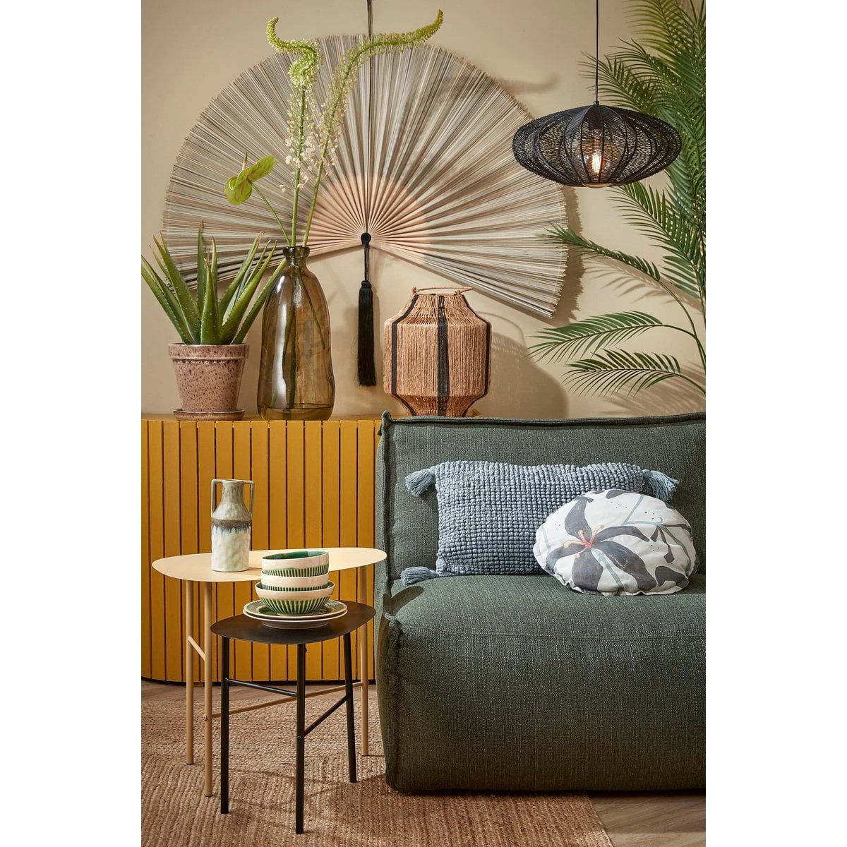 Lantern Liliano Black by Mica Decorations