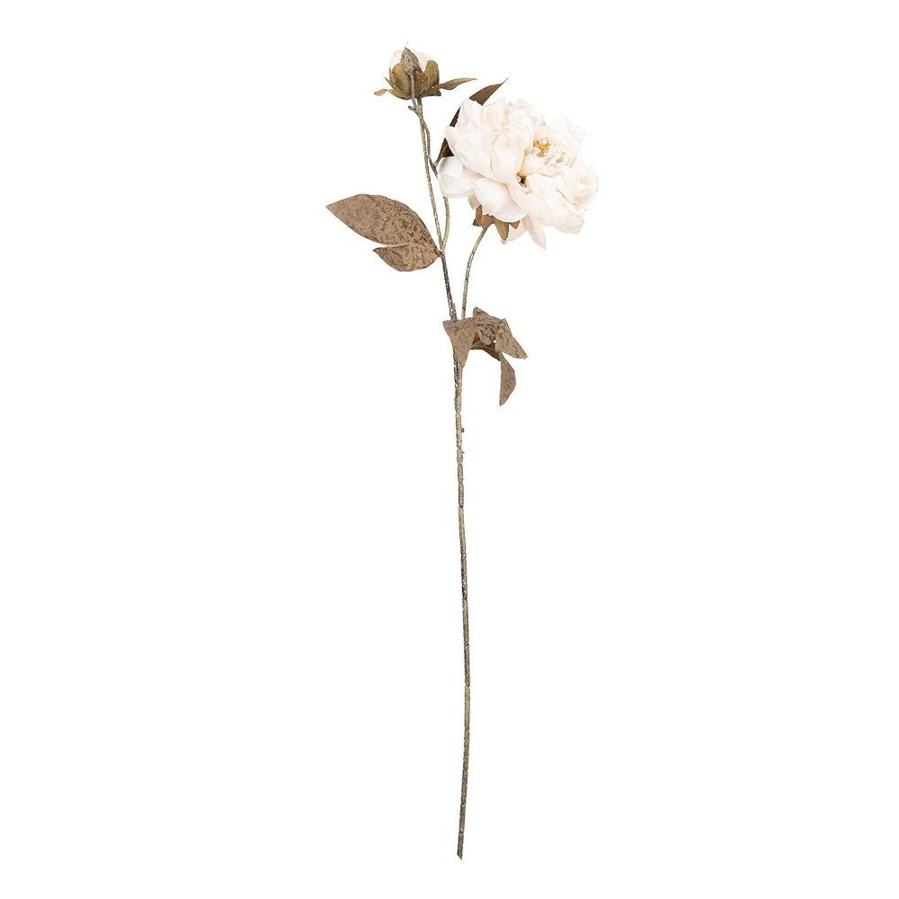 Kunstblume 73 cm Weißer Kunststoff von Clayre & Eef.