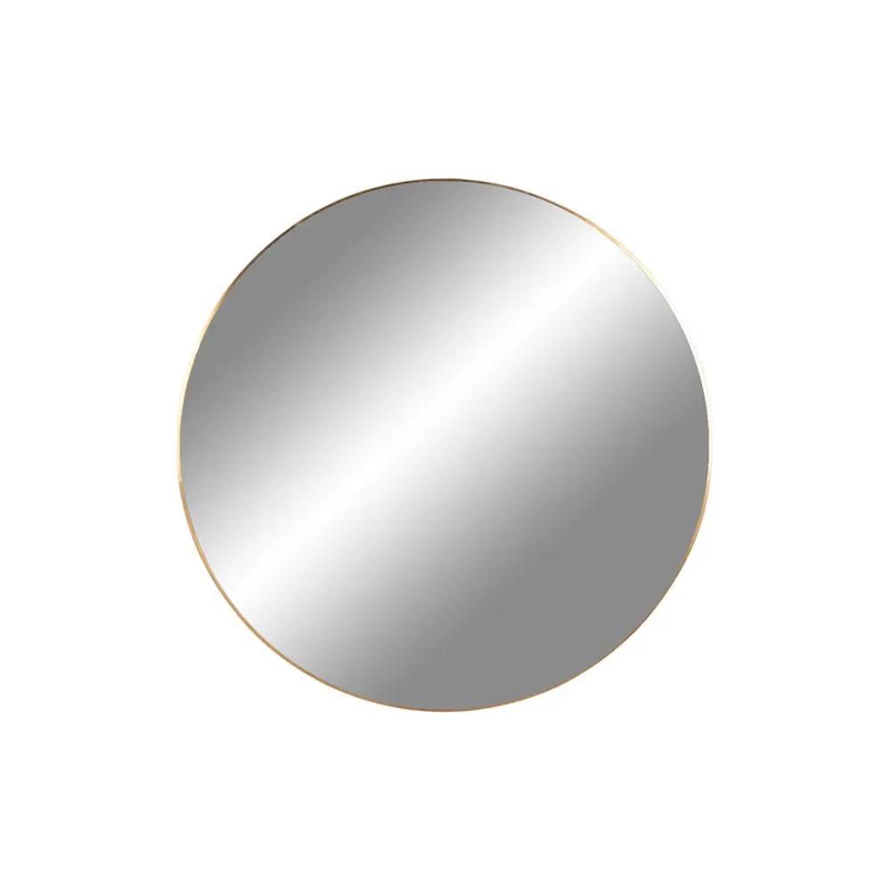 Jersey Mirror - Brass Look, Steel, Ø40cm by EMIRELLE