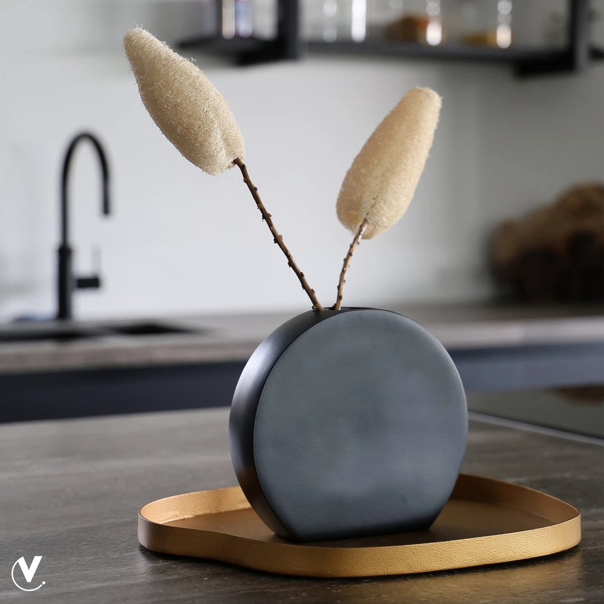Dienblad - Bariri Gold by Vase The World