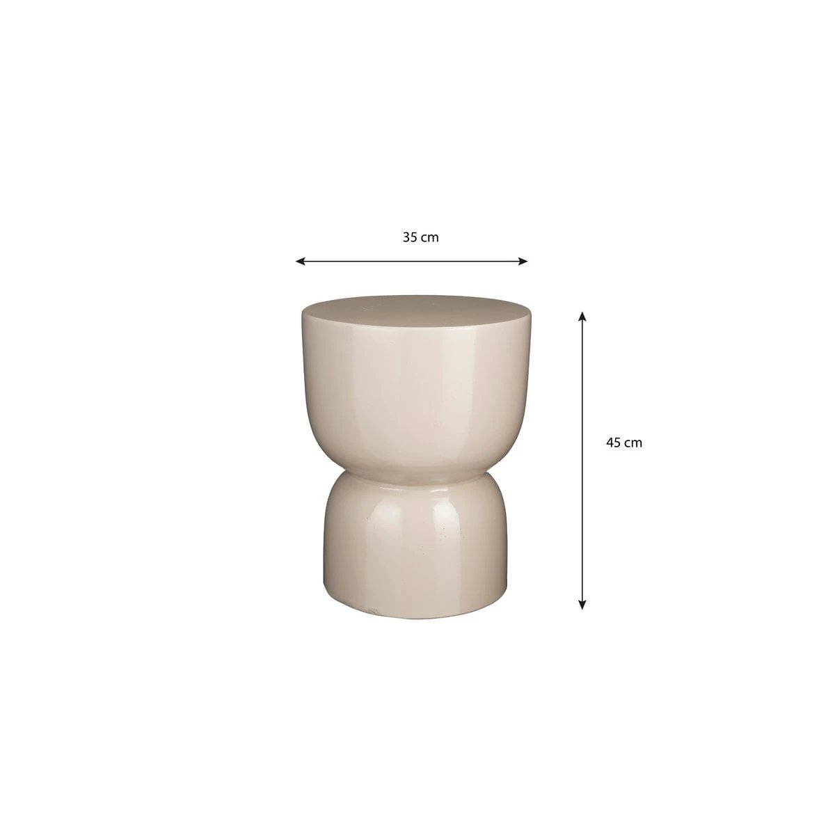 Side table Stage Beige by Mica Decorations
