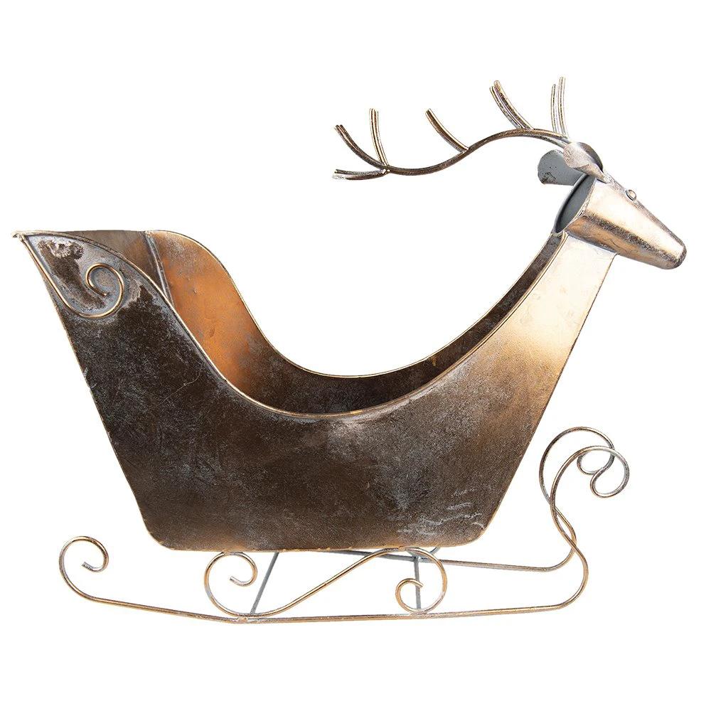 Dekorationsschlitten 54x26x49 cm von Clayre & Eef.