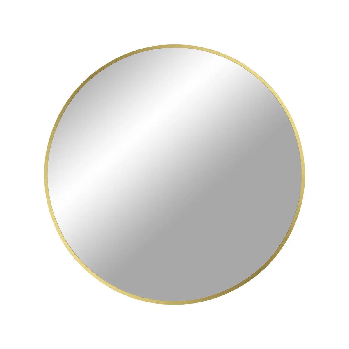 Madrid Mirror - Aluminium, Glass, Brass - Ø60 cm by EMIRELLE