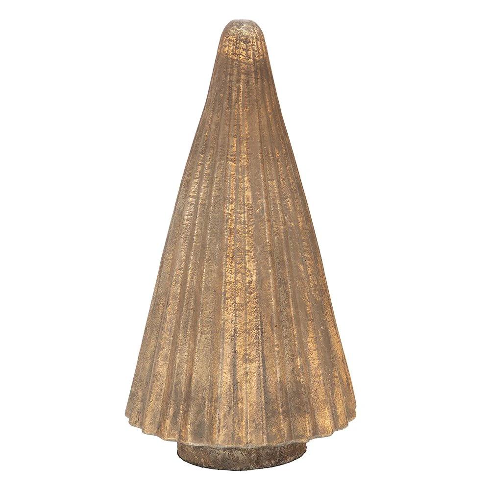 Decoration Christmas tree Ø 15x32 cm by Clayre & Eef.
